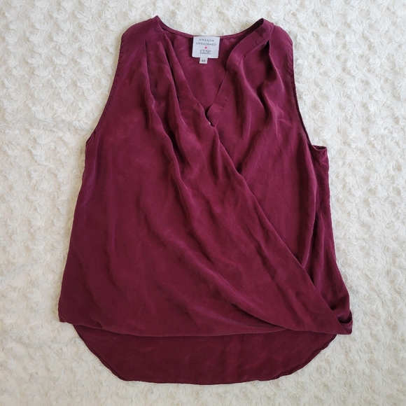 Amanda Uprichard Silk top - Picture 1 of 4